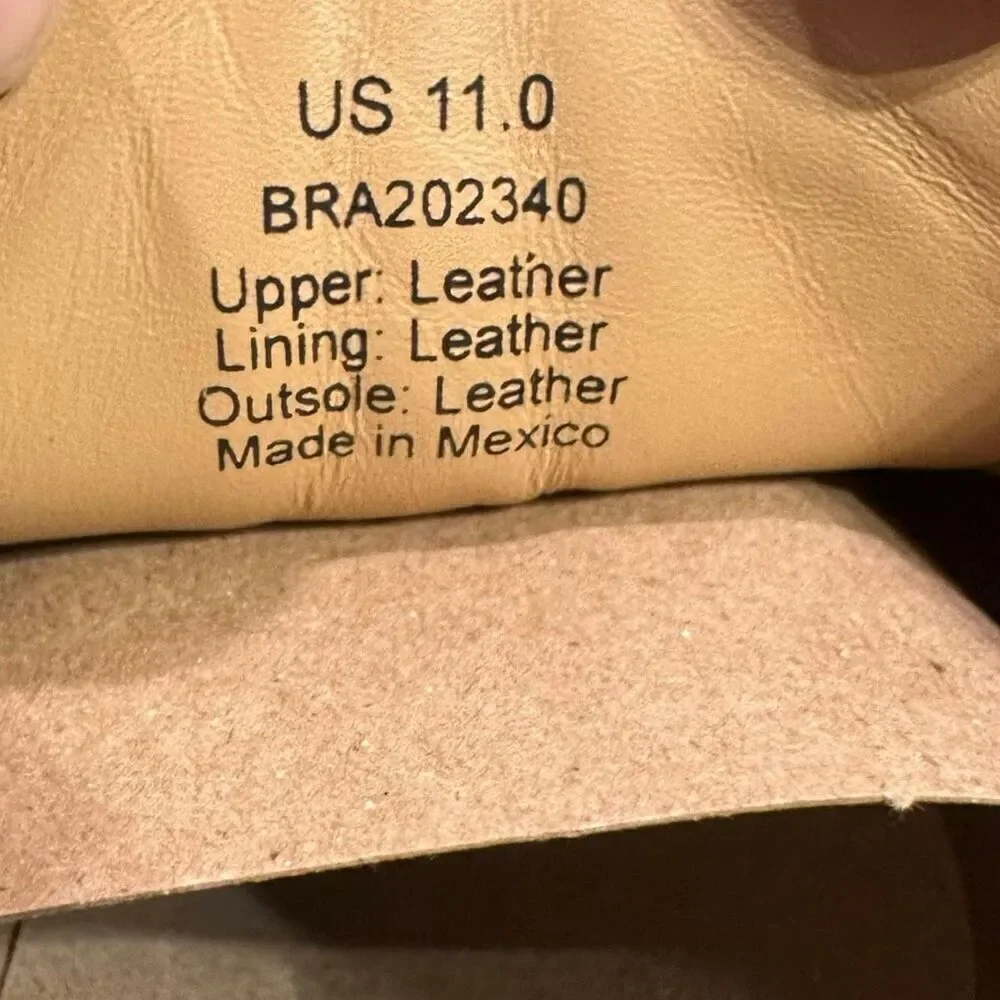 Nisolo $300 All-Weather Martin Andres Boot Waxed Leather Goodyear Welt Mens 11